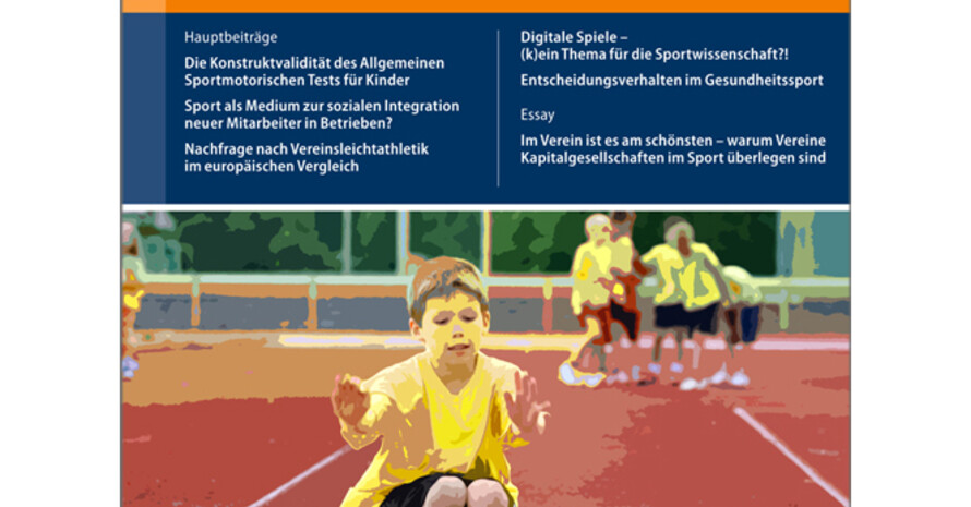 Die neue Ausgabe der Zeitschrift Sportwissenschaft ist jetzt erschienen.