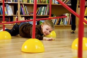 Nach Herzens Lust toben im Trimmy-Kindergarten. Foto: Molkerei Alois Müller