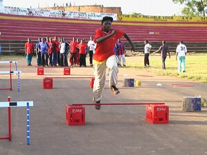 Leichtathletik-Training in Tansania, Foto: H-P Thumm