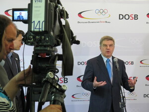 Thomas Bach hat seine Absicht erklärt, für die IOC-Präsidentschaft zu kandidieren. Foto: DOSB