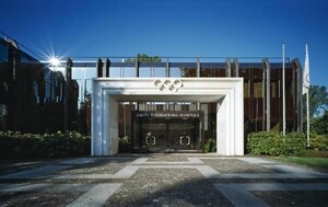 Die IOC-Geschäftsstelle in Lausanne; Foto: picture-alliance