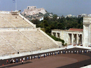 Das Panathinaikon-Stadion in Athen. Copyright: picture-alliance