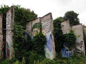 Reste der Mauer in Berlin. Foto: picture-alliance