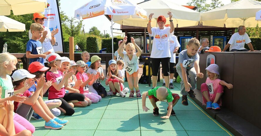 Ilse Prassek sorgt dafür, dass den Kindern der Tag noch lange in Erinnerung bleibt.