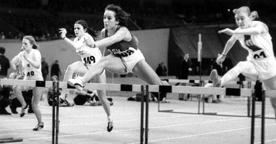 In den siebziger Jahren holten Frauen im Sport mächtig auf. Foto: picture-alliance