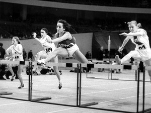 In den siebziger Jahren holten Frauen im Sport mächtig auf. Foto: picture-alliance