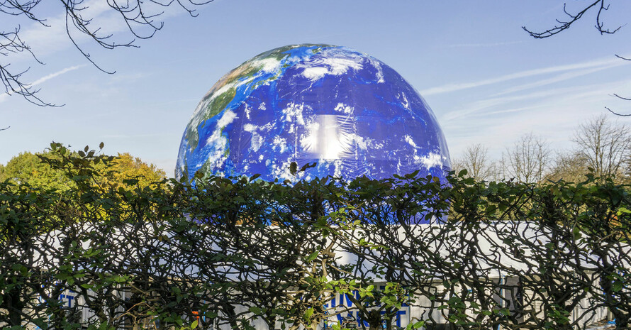 Das COP 23 Gelände der UN-Klimakonferenz in Bonn. Foto: picture-alliance