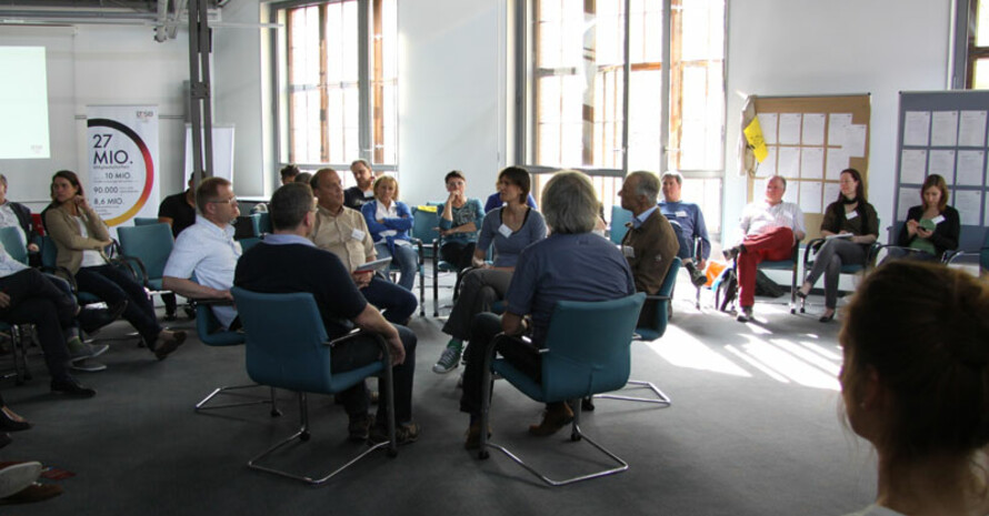 Teilnehmerinnen und Teilnehmer des Fachforums Bildung. Foto: DOSB