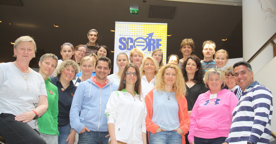 Teilnehmerinnen und Teilnehmer des zweiten Praxismoduls im Rahmen des EU-Projektes SCORE in Helsinki/Finnland