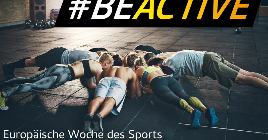 So viele Menschen wie möglich in ganz Europa bewegen, ist das Ziel von #BeActive. Foto: BeActive/DTB