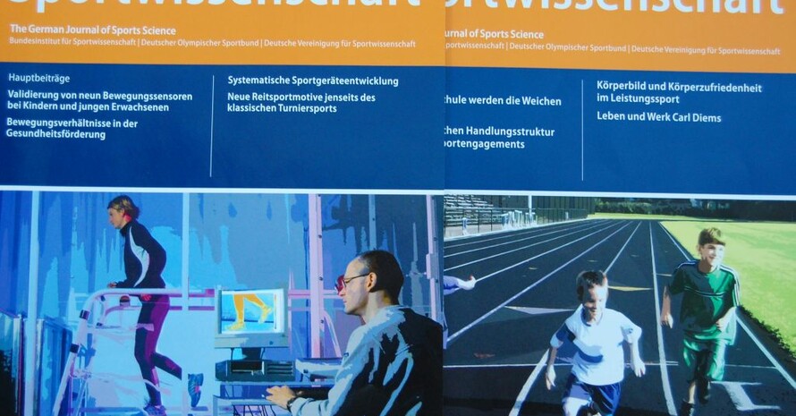 Das Cover von "Sportwissenschaft": Die Zeitschrift erscheint viermal im Jahr. Foto: DOSB