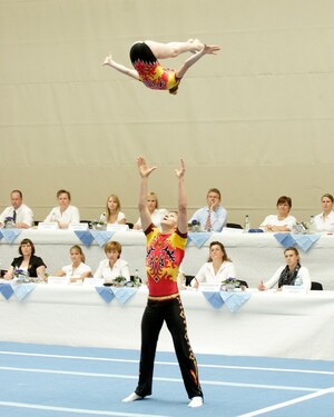 Erfolgreiches Duo: Rosa Löhmann und Tim Sebastian wurden bei den Deutschen  Jugendmeisterschaften 2011 Sieger in  Mehrkampf, Balance und Dynamic. Ihr bisher größter Erfolg ist der vierte Platz bei der World Age Group 2010.