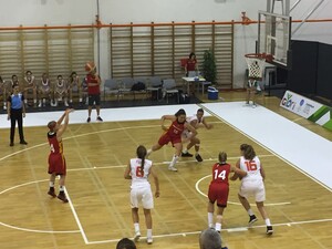 Die Basketballerinnen haben nach einem umkämpften Spiel gegen Spanien den Einzug ins Finale knapp verpasst. (Foto: DOSB)