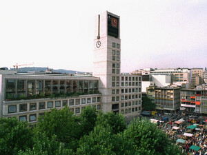 Im Stuttgarter Rathaus findet der Integrationskongress statt. Copyright. picture-alliance/dpa