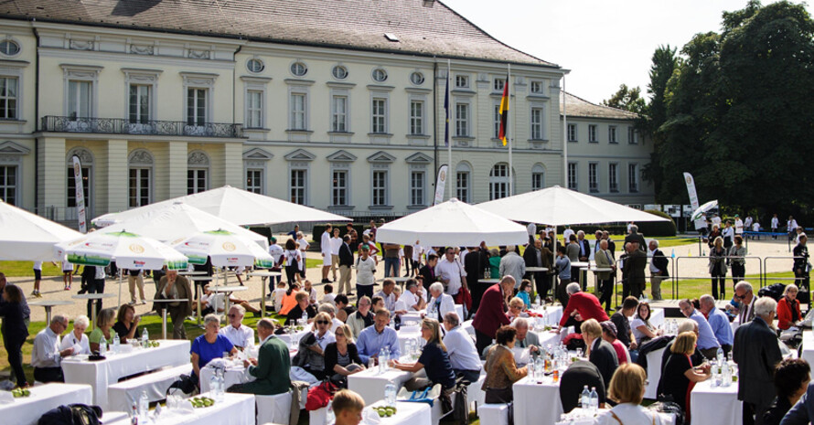 Mit dem Bürgerfest des Bundespräsidenten soll die öffentliche Wahrnehmung von bürgerschaftlichem Engagement in unserer Gesellschaft gestärkt werden. Foto: DOSB