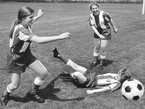 1970 gründete der FC Bayern München eine Frauen-Fußballmannschaft. Foto: picture-alliance