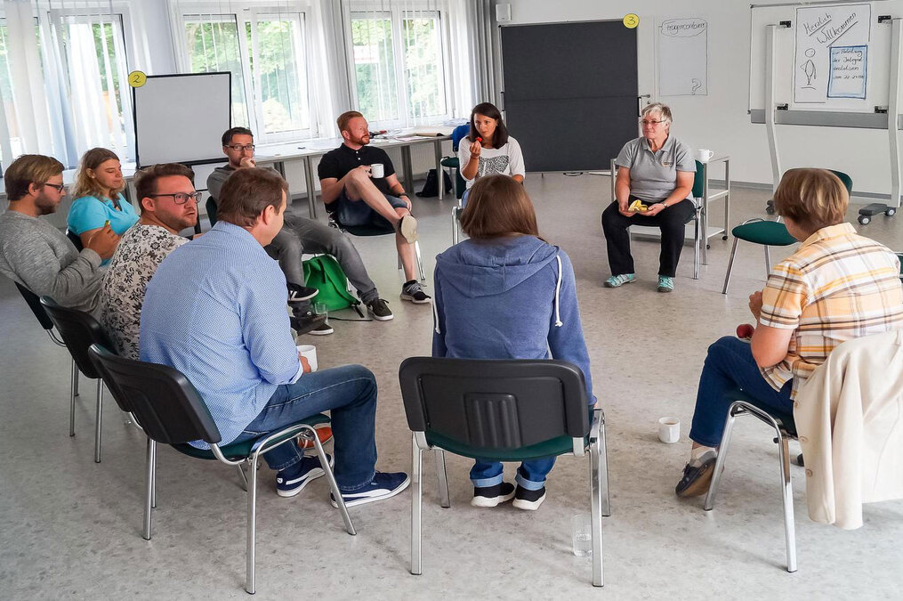 Schulung der Integrationslotsen beim LSB Sachsen in Dresden