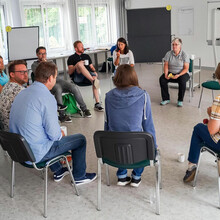 Schulung der Integrationslotsen beim LSB Sachsen in Dresden