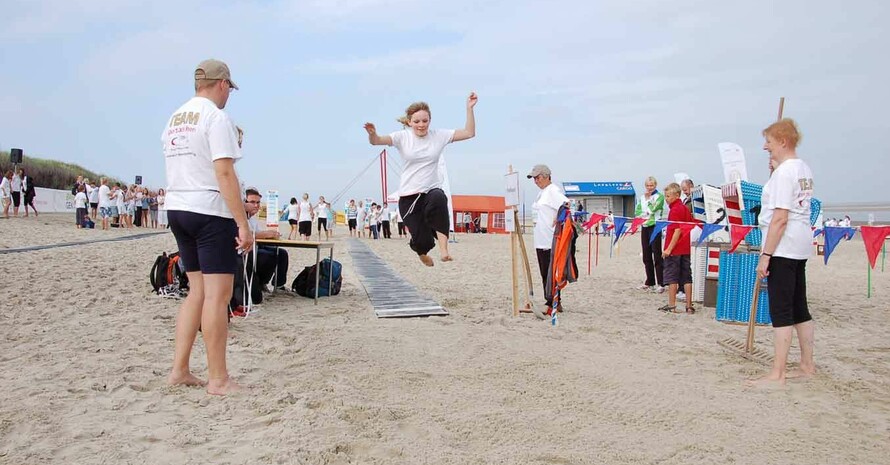 Im vergangenen Jahr fand der große Abschluss in Langeoog statt, diesmal steht Büsum auf dem Programm. Foto: DOSB