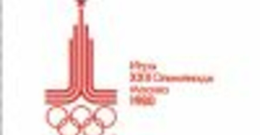 Logo der Olympischen Spiele Moskau 1980. Copyright IOC
