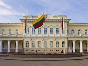 Der Präsidenten-Palast in Litauens Hauptstadt Vilnius. Foto: picture-alliance