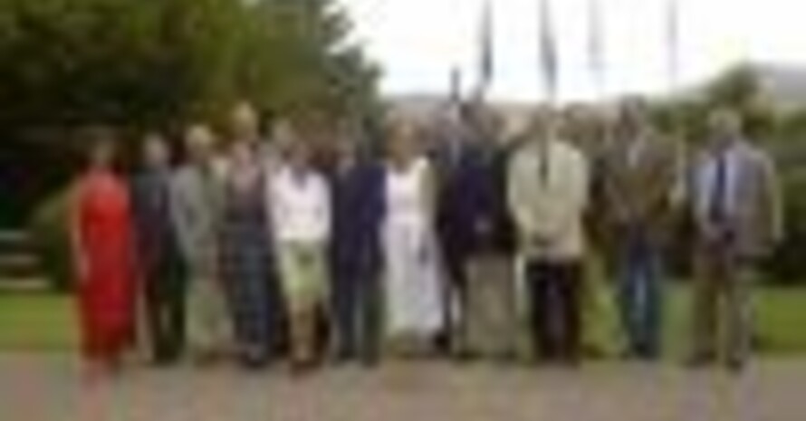 Teilnehmer der 5. Lehrerfortbildung im Herbst 2001. Copyright NOK.
