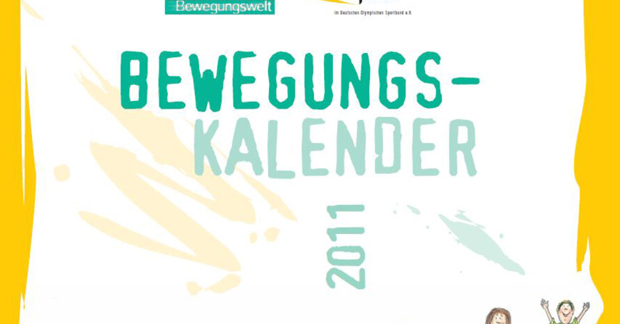 Die Studenten setzten Ideen aus dem Bewegungskalender 2011 um. Foto: dsj