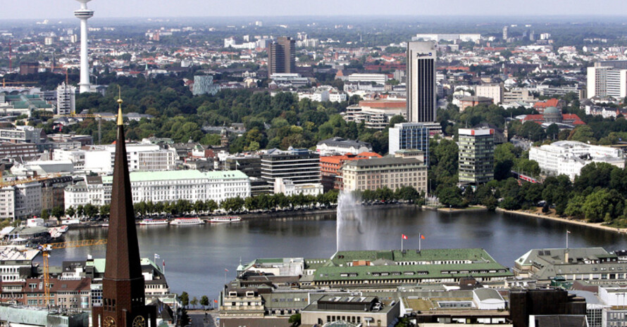 2011 ist Hamburg Gastgeber der European Company Sport Games. Copyright: picture-alliance