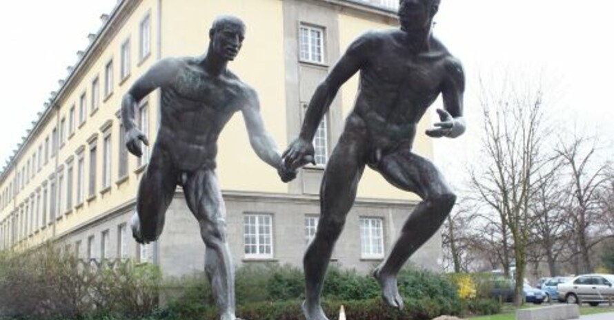 Die Sportwissenschaftliche Fakultät an der Uni Leipzig, Foto: Jochen A. Meyer