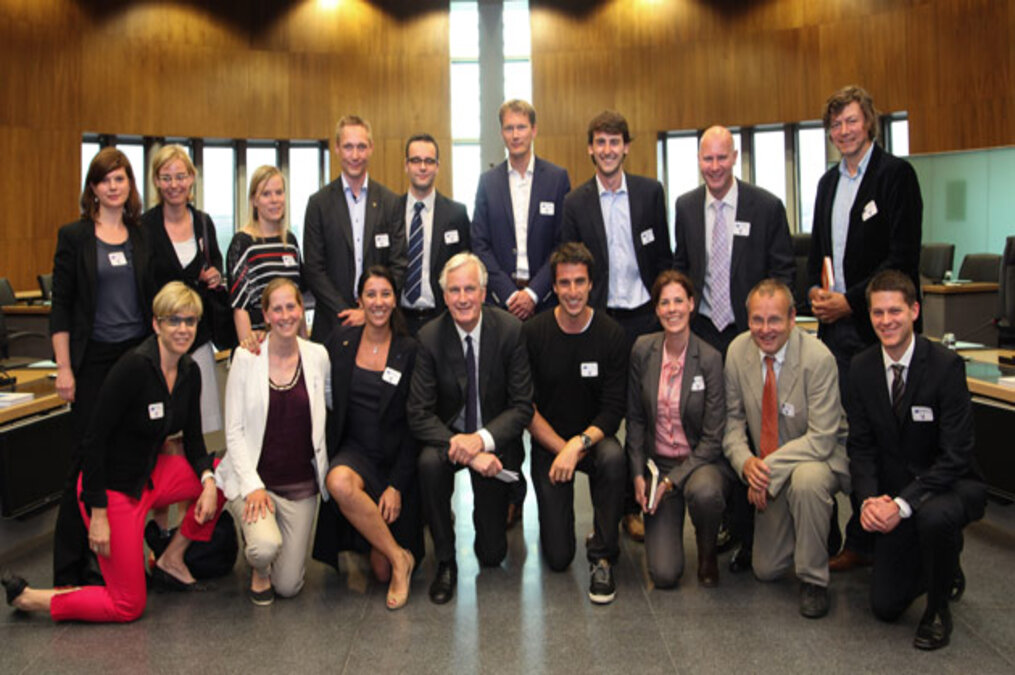 Olympische Athleten führen Gespräche in Brüssel , Foto: © European Commission