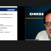 Gernot Müschenborn, Event-Inklusionsmanager beim DSMB referierte im Netzwerkcafé des KSV Nordfiresland