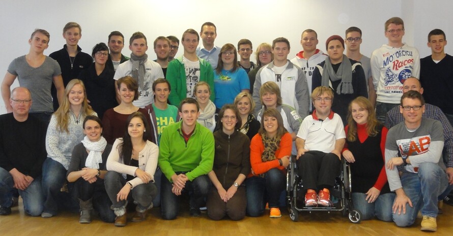 Juniorbotschafter und -botschafterinnen der Deutschen Sportjugend. Foto: DOSB