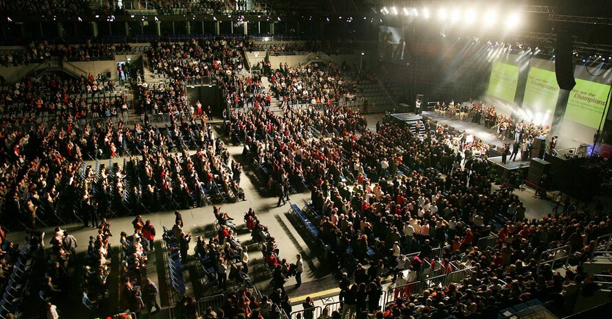 Beeindruckende Party in der SAP-Arena zum Dank an 10.000 Ehrenamtliche, Foto: Sportregion Rhein-Neckar