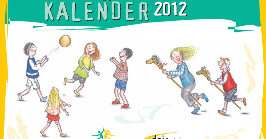 Der Bewegungskalender 2012 kann ab sofort bei der dsj bestellt werden. Bildnachweis: dsj
