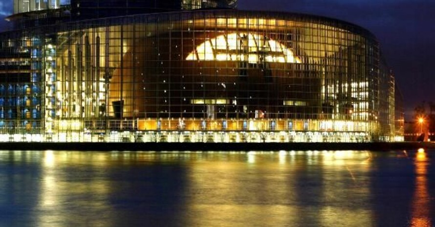 Das Gebäude des Europaparlaments in Straßburg, wo Polen für sechs Monate den Vorsitz im EU-Ministerrat hat. Foto: picture-alliance