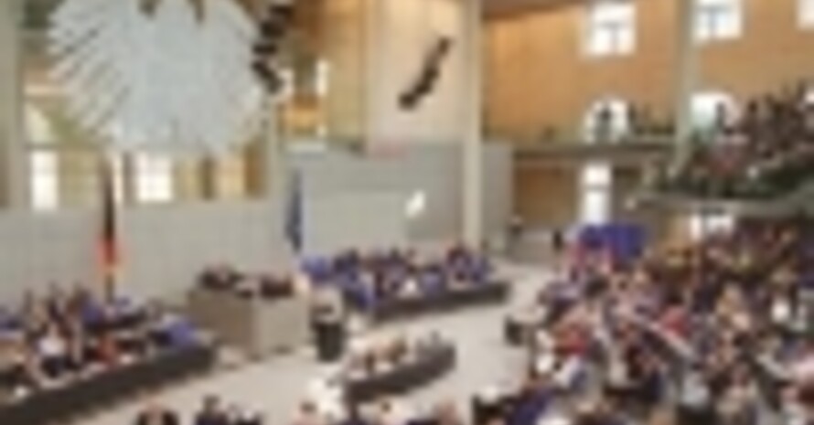 Plenarsaal des Deutschen Bundestages. Copyright: DBT