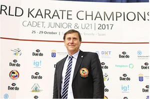 Wolfgang Weigert ist neuer Vizepräsident des Karate-Weltverbandes. Foto: DKV