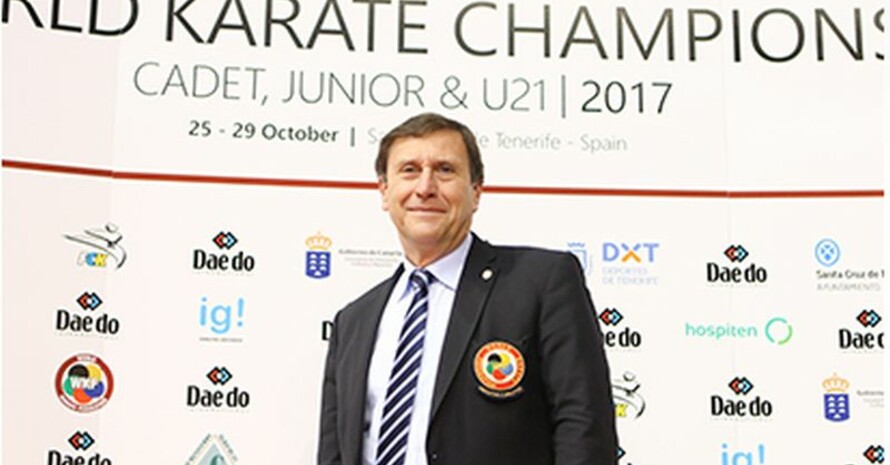 Wolfgang Weigert ist neuer Vizepräsident des Karate-Weltverbandes. Foto: DKV