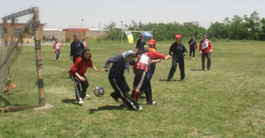 Frauenfußball in Afghanistan.