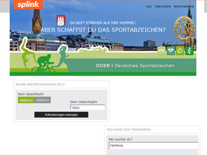 Die splink-App im Hamburg-Look.
