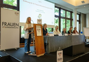 Die "Konferenz für Frauen, Vielfalt und Geschlechtergleichstellung". Foto: DOSB/ Witters