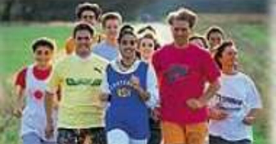 Eine Gruppe von Läufern für das Sportabzeichen (Foto: DSB-Archiv)