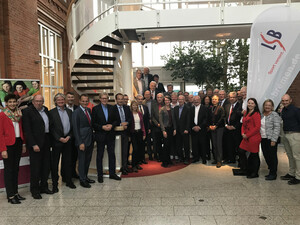 Die Mitglieder der Konferenz der LSB vor Tagungsbeginn in Bremen. Foto: LSB Bremen