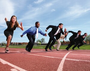 Sprint ins Führungsamt, Copyright: iStockphoto